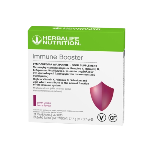 Immune Booster Sucralose Free Γεύση Μούρο - 21 φακελάκια