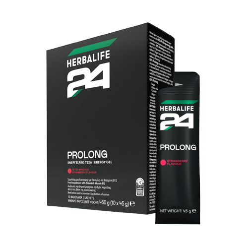Herbalife24® Prolong Gel Φράουλα 10 πακέτα ανά συσκευασία