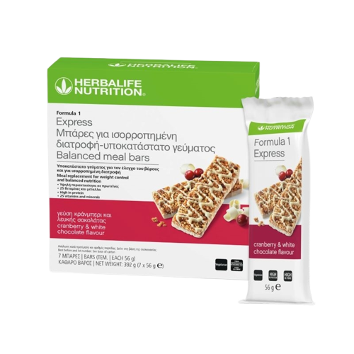 Formula 1 Express Bars Cranberry & White Chocolate